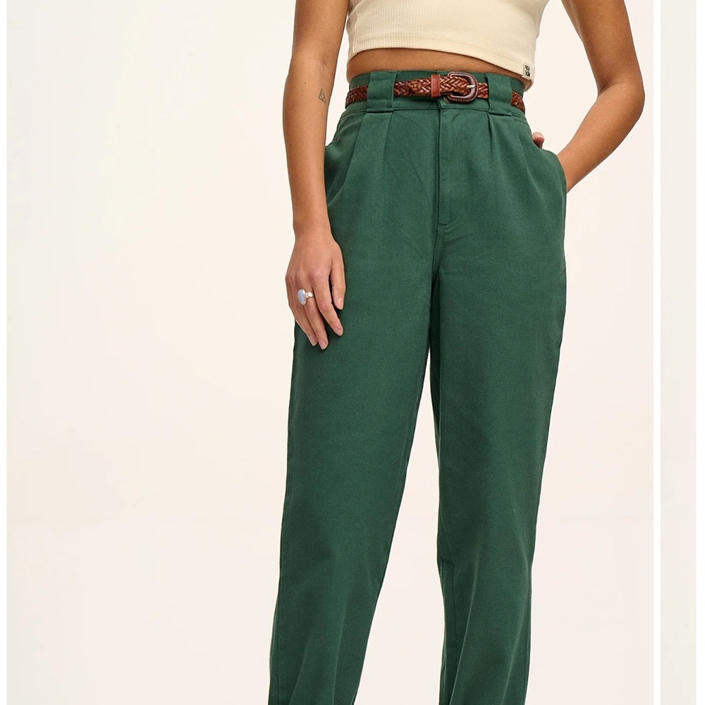 Lucy & Yak Addison tapered high waisted jeans